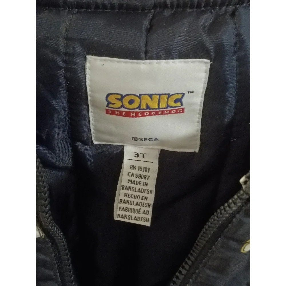 Sonic Kids Snow Pants Bips Printed & Water Resistant Kids‎ Snow Suit Size 3T.